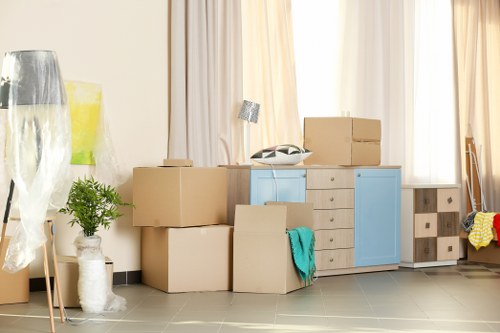 Settling into a new flat after removals in Eastsheen