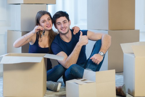 Eastsheen Storage pricing overview with boxes and household items
