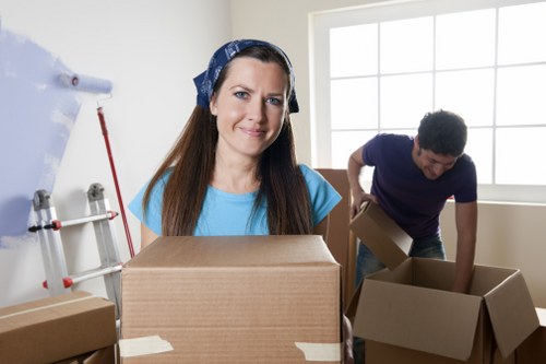 Removal team handling a compact move in Eastsheen street