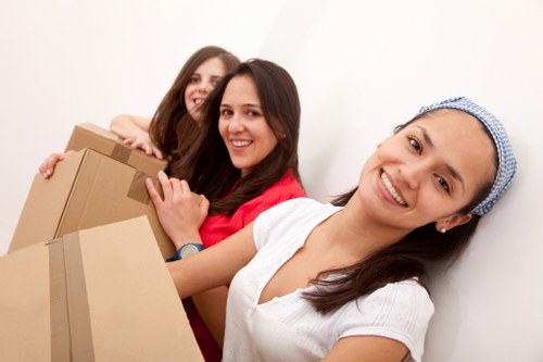 Decluttered and space-saving household storage in Eastsheen