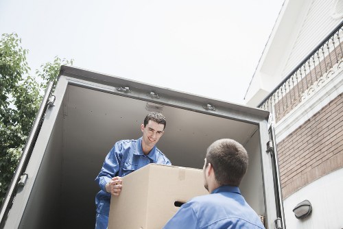 Organised student belongings ready for Eastsheen storage