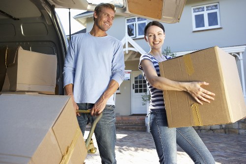 Navigating stairs and access during Eastsheen flat removals