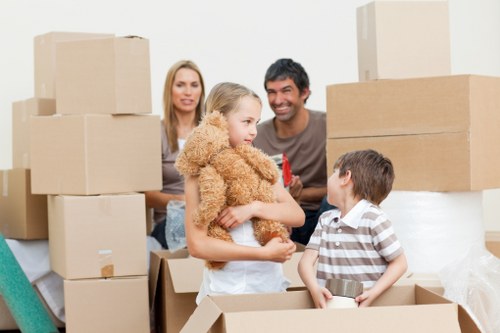 Home office storage and organisation in Eastsheen